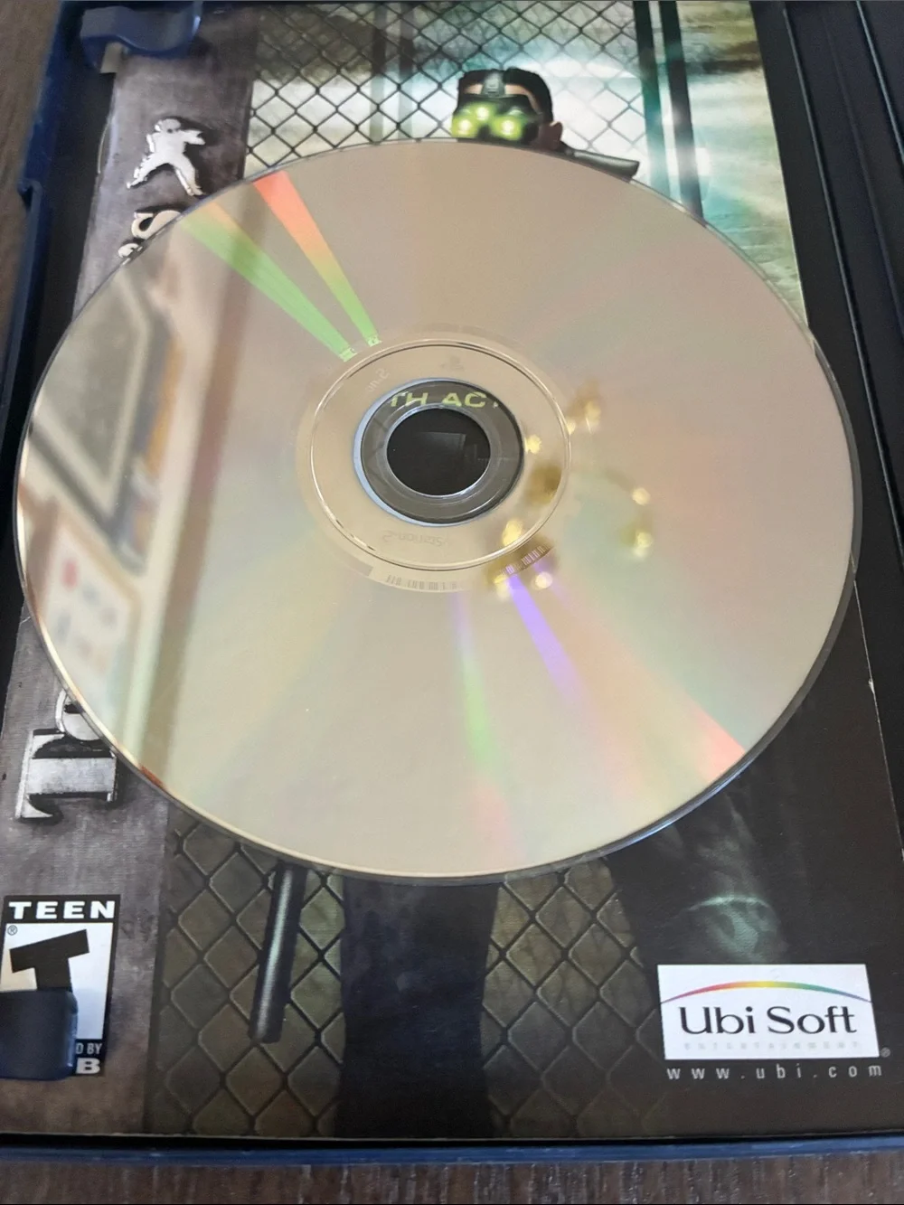 Sony PlayStation 2 Tom Clancy's Splinter Cell - Black & Green